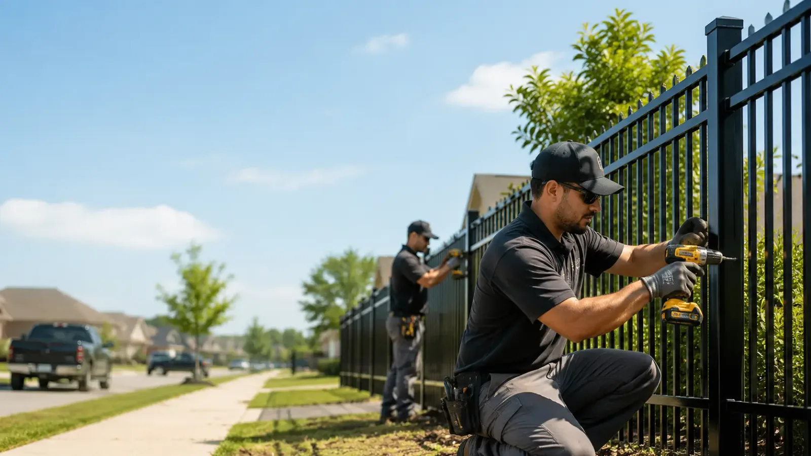 Metal Fence Installation in Dallas Center, IA
